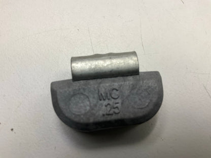 (25) PCS - MCPS-0.25 MC Plasteel Wheel Weights .25oz