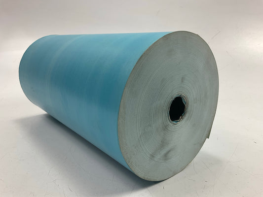 COSMETIC DAMAGE UNBOXED - Blue Poly Masking Paper, 12'' Wide X 700 Feet Long