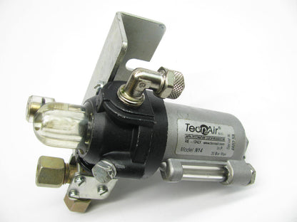 NEW - OUT OF BOX TecnAir Air Compressor Regulator Model N14 20 Bar Max 290 PSI