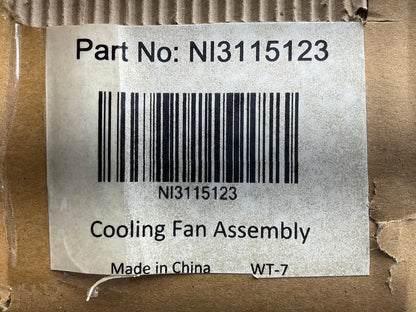 New Aftermarket NI3115123 Engine Cooling Fan For 2002-2006 Nissan Sentra 1.8L