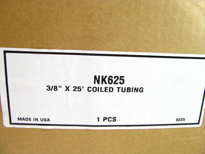 NEW - OUT OF BOX  NK625 3/8'' X  25' Coiled Tubing Fuel Line