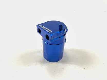 SPEEDWOW Universal Blue Oil Catch Can Kit - CATCH CAN ONLY NO HARDWARE