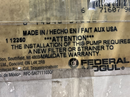 NEW UNBOXED Carter P76156S Fuel Pump - 2000-2001 Ford Explorer POSTAL VEHICLE
