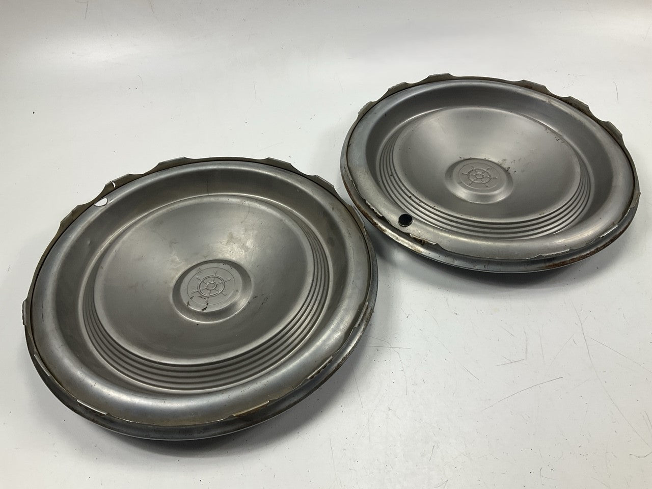 USED 1955-1957 Packard Chipper 15'' Hubcaps Wheel Covers Center Caps Set