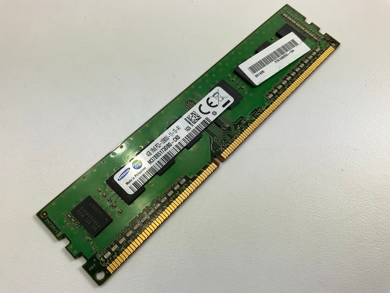 USED - (3) Samsung 4GB 1Rx8 PC3-12800U DDR3 Memory RAM Sticks