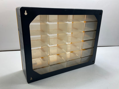 NEW UNBOXED PL-CAB24 Plastic Bin Organizer Parts Drawer Cabinet 17''x6''x15''