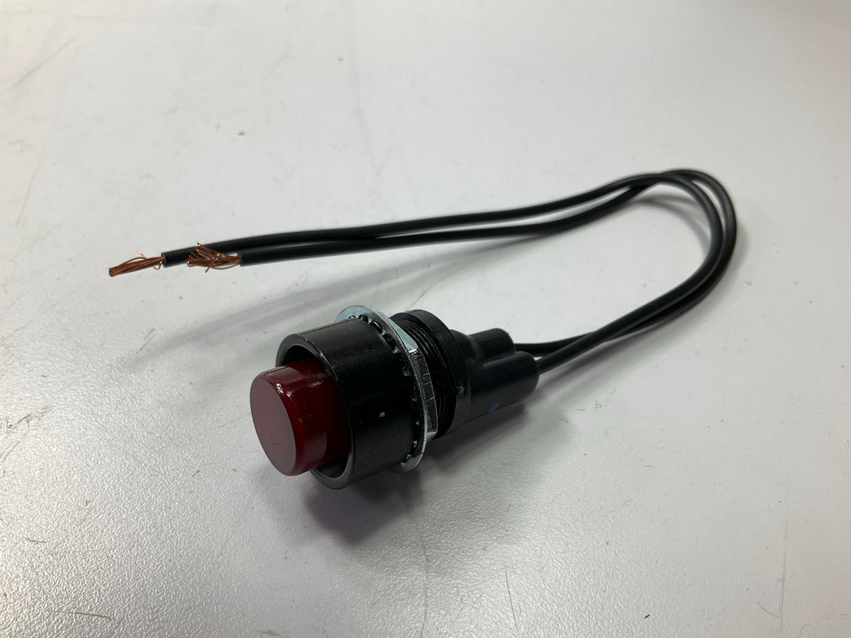 NEW - UNBOXED Cole Hersee PL116RC001 Pilot Light, Red, 12 Volt VDC, 0.625''
