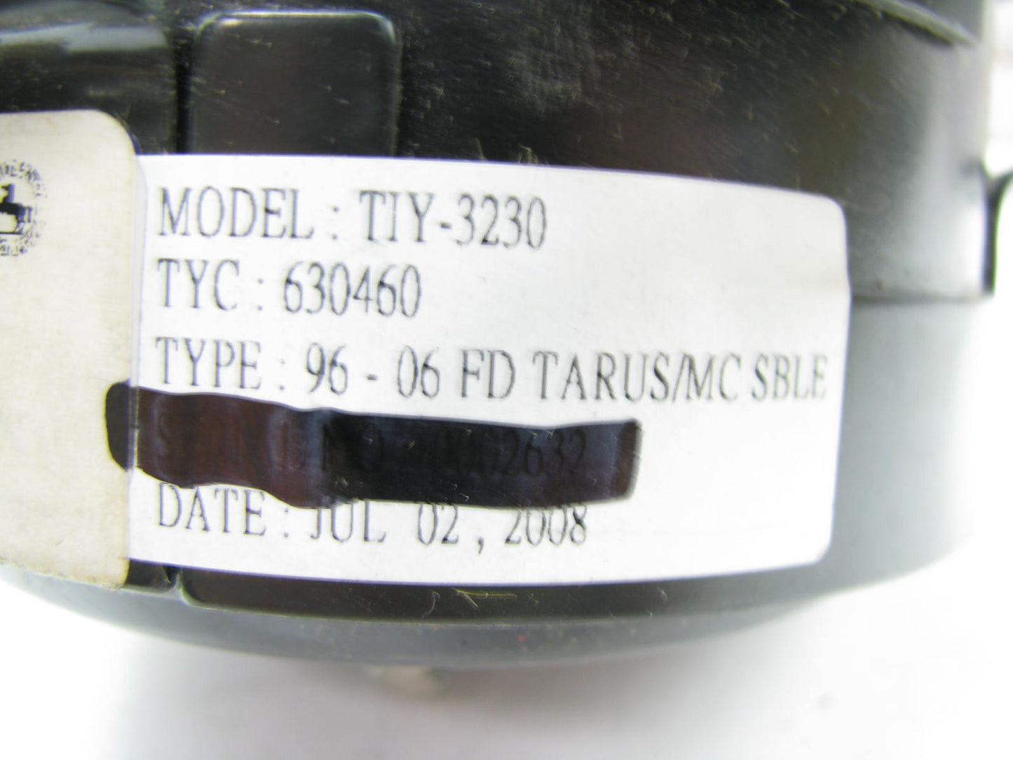 NEW - OUT OF BOX CONTINENTAL PM9122 Right Engine Cooling Fan Motor