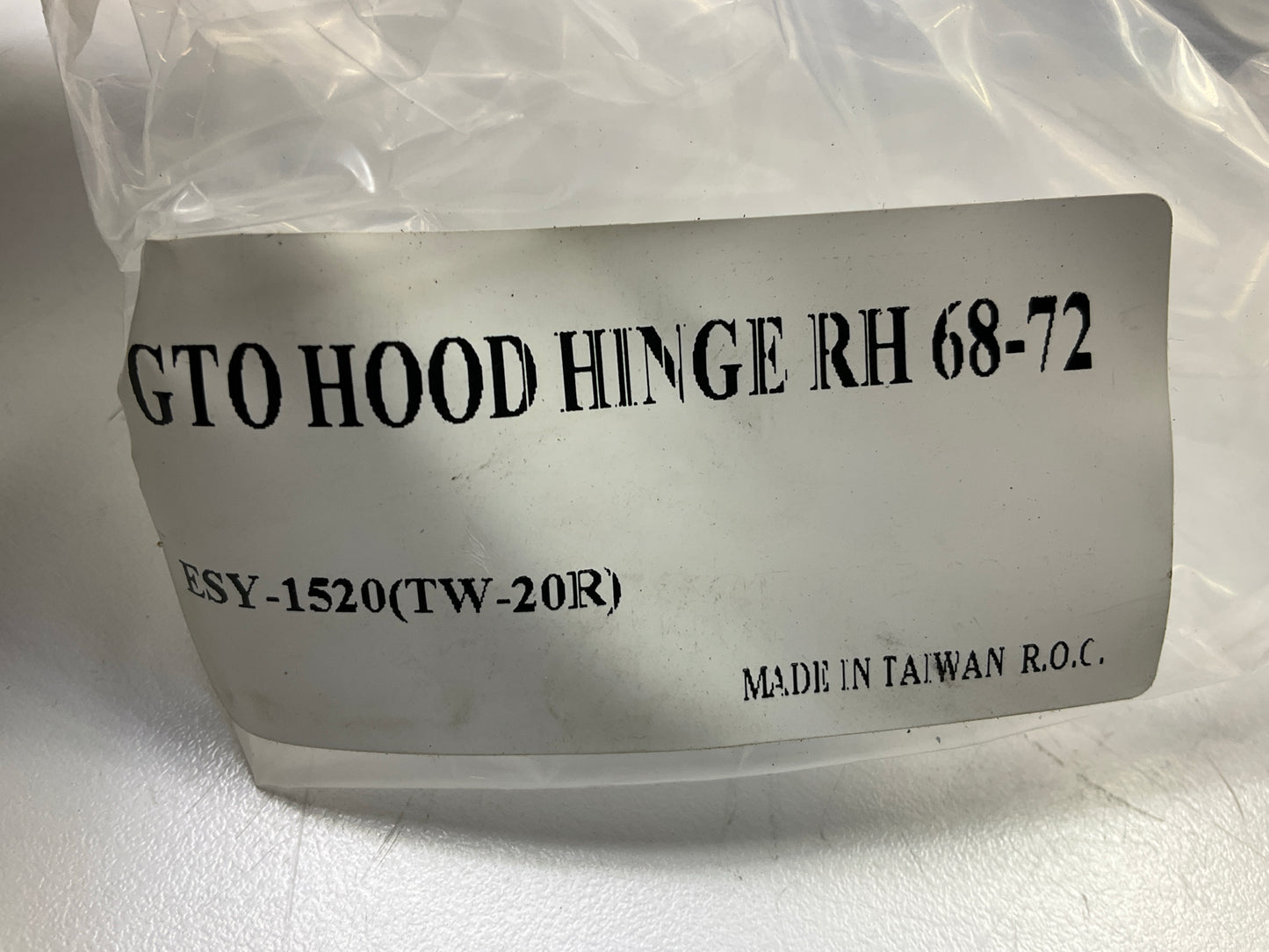 NEW PTG3083AR Right Hood Hinge