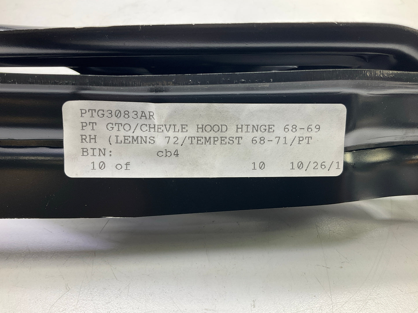 NEW PTG3083AR Right Hood Hinge
