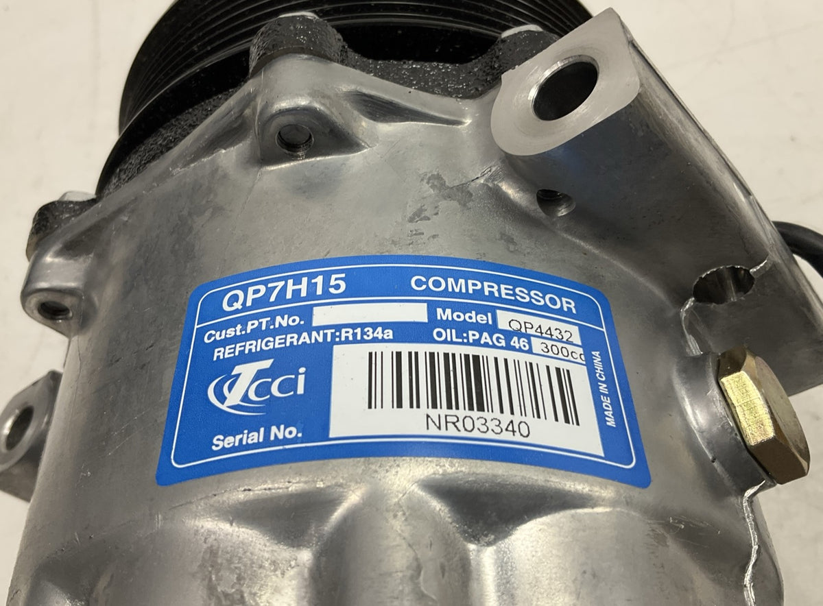 NEW UNBOXED TCCI QP7H15 A/C Compressor QP4432