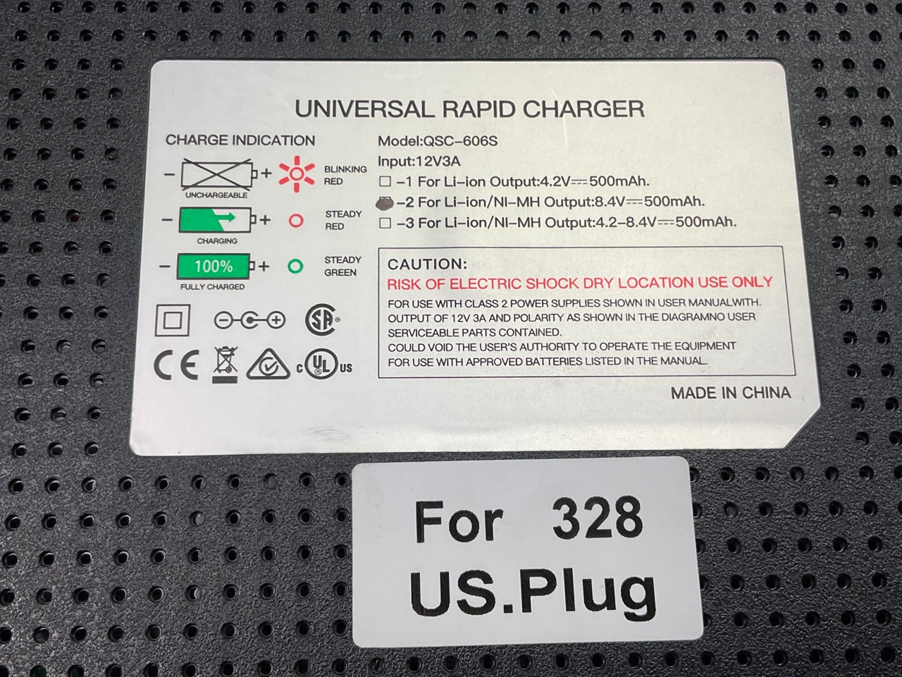 USED 6-Way Universal Charger Rapid Charger Compatible For Motorola GP3688 GP3188