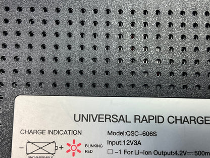 USED 6-Way Universal Charger Rapid Charger Compatible For Motorola GP3688 GP3188