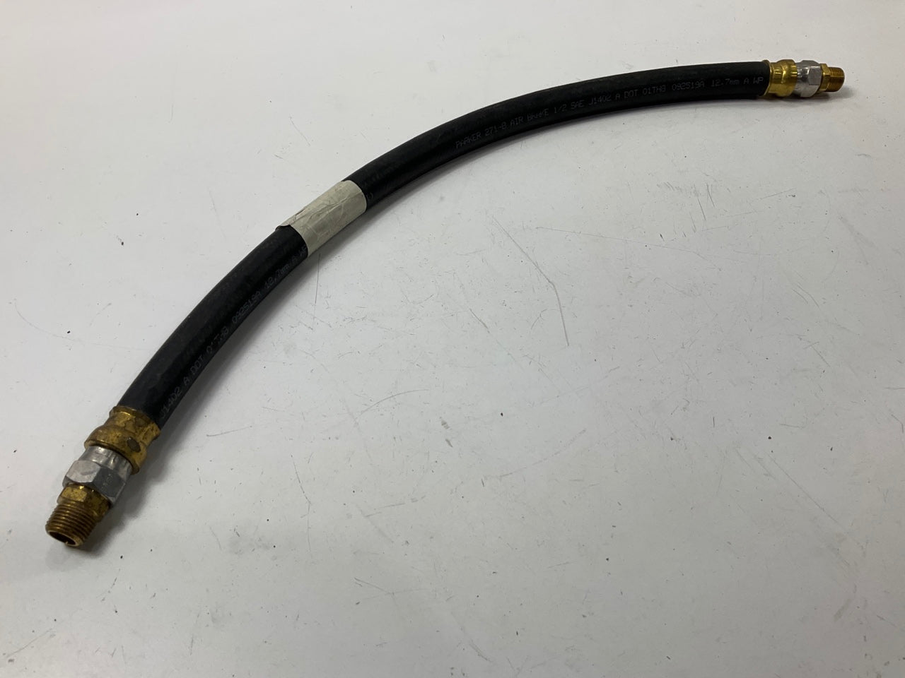NEW R95550724BK 24'' Air Brake Hose 1/2'' ID W/ 3/8'' NPT Swivels On Both End