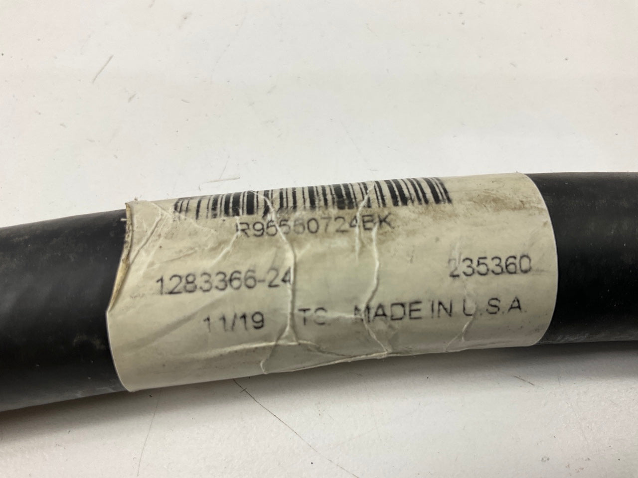 NEW R95550724BK 24'' Air Brake Hose 1/2'' ID W/ 3/8'' NPT Swivels On Both End