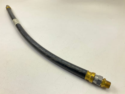 Unboxed Meritor R95550726BK Air System 1/2'' Air Hose, 3/8''-18 NPTF Swivel, 26'' L