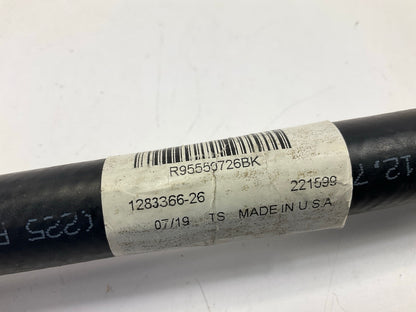 Unboxed Meritor R95550726BK Air System 1/2'' Air Hose, 3/8''-18 NPTF Swivel, 26'' L