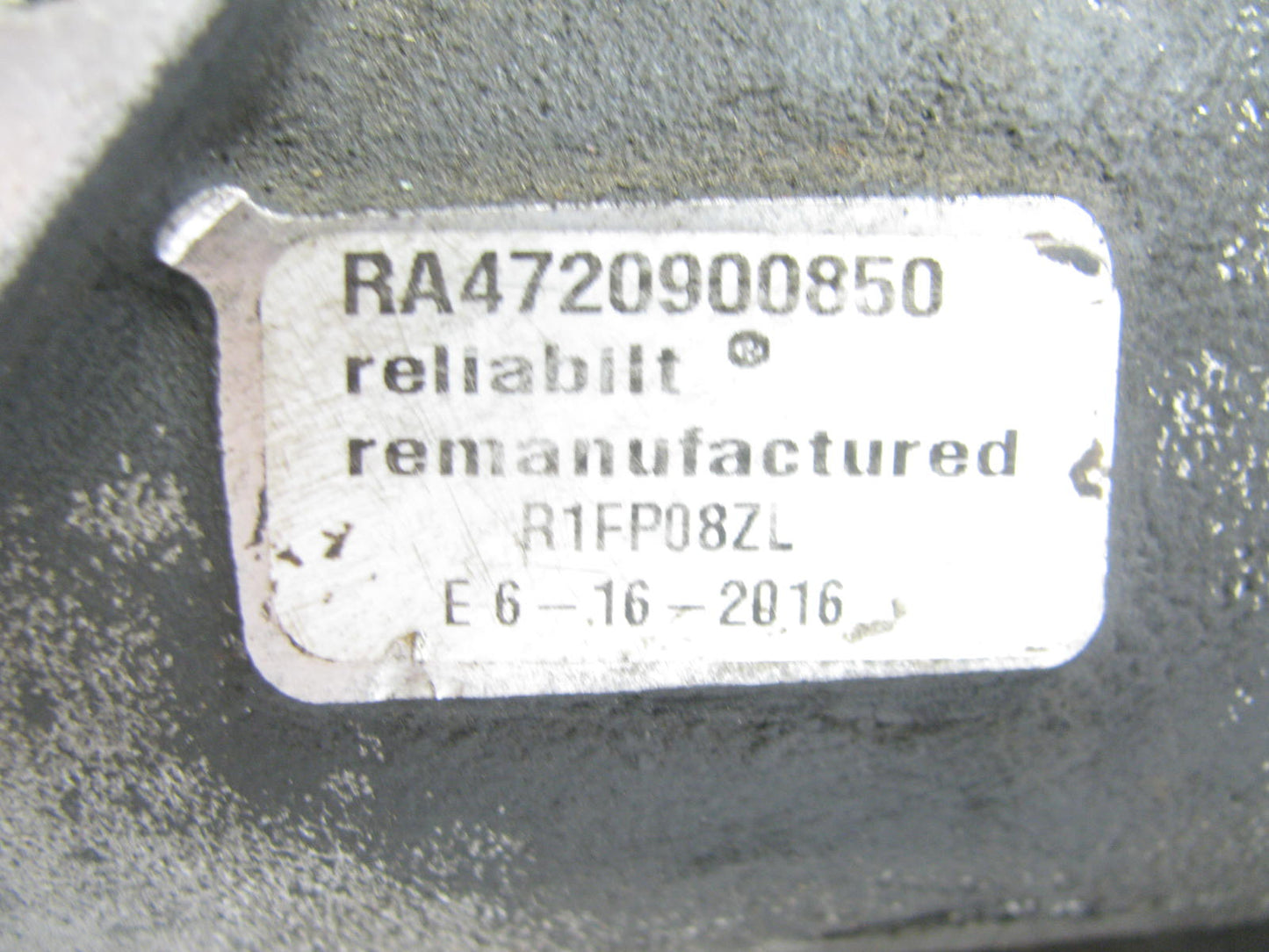 CORE - DETROIT DIESEL RA4720900850 - HP PUMP