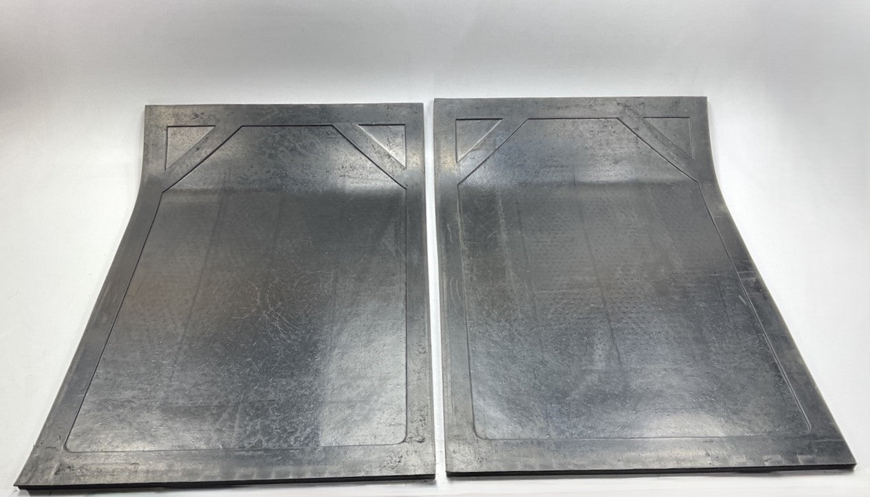 (2) Ranger RB24X36RHD Truck Trailer Mud Heavy Duty Mud Flaps 24''x36'', 1/2'' Thick