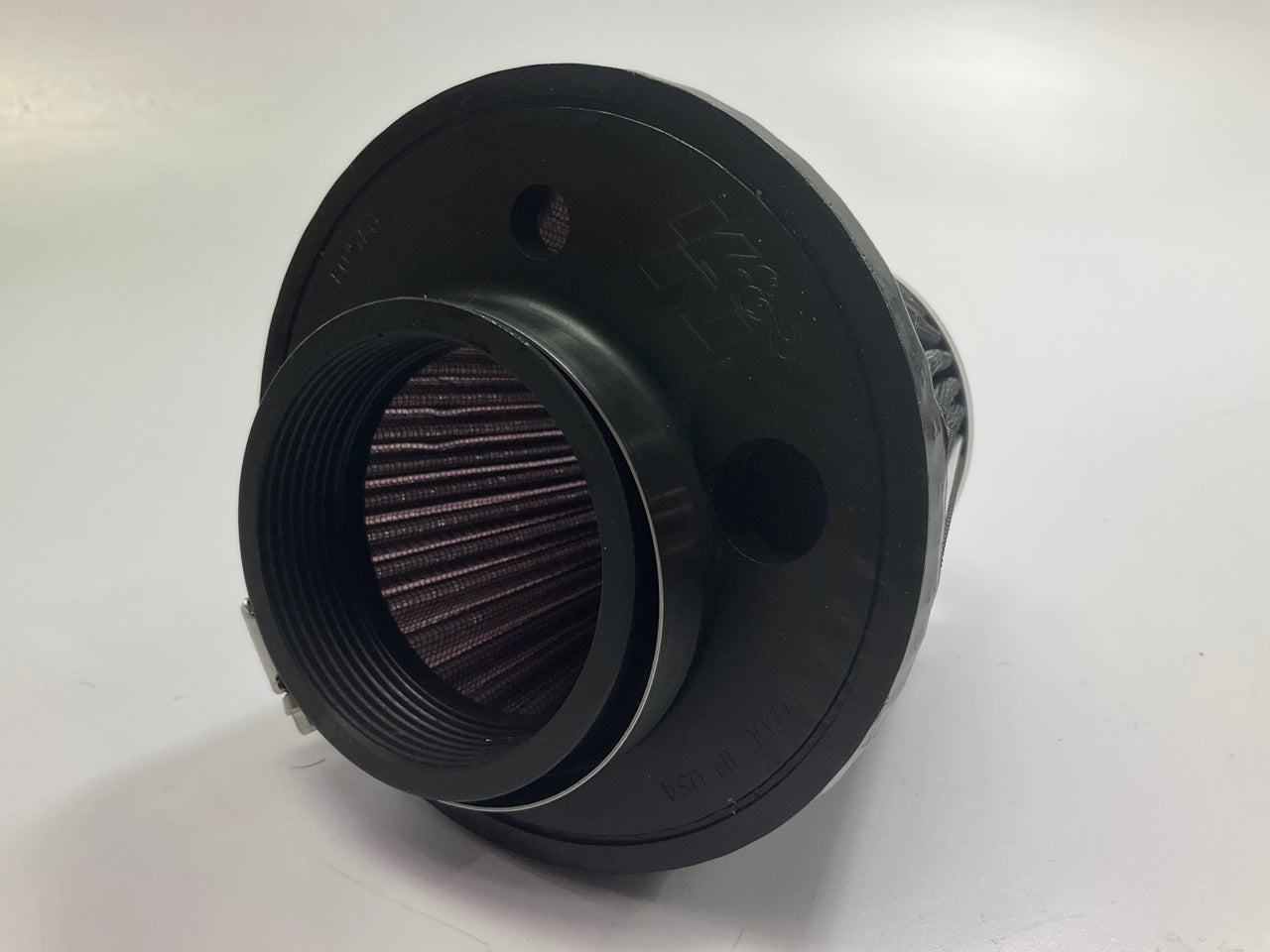 HAS VENT HOLE, SEE ACTUAL PHOTOS K&N RC-4490 Round Tapered HIGH-FLOW Air Filter