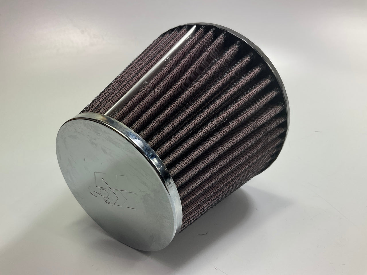 HAS VENT HOLE, SEE ACTUAL PHOTOS K&N RC-4490 Round Tapered HIGH-FLOW Air Filter