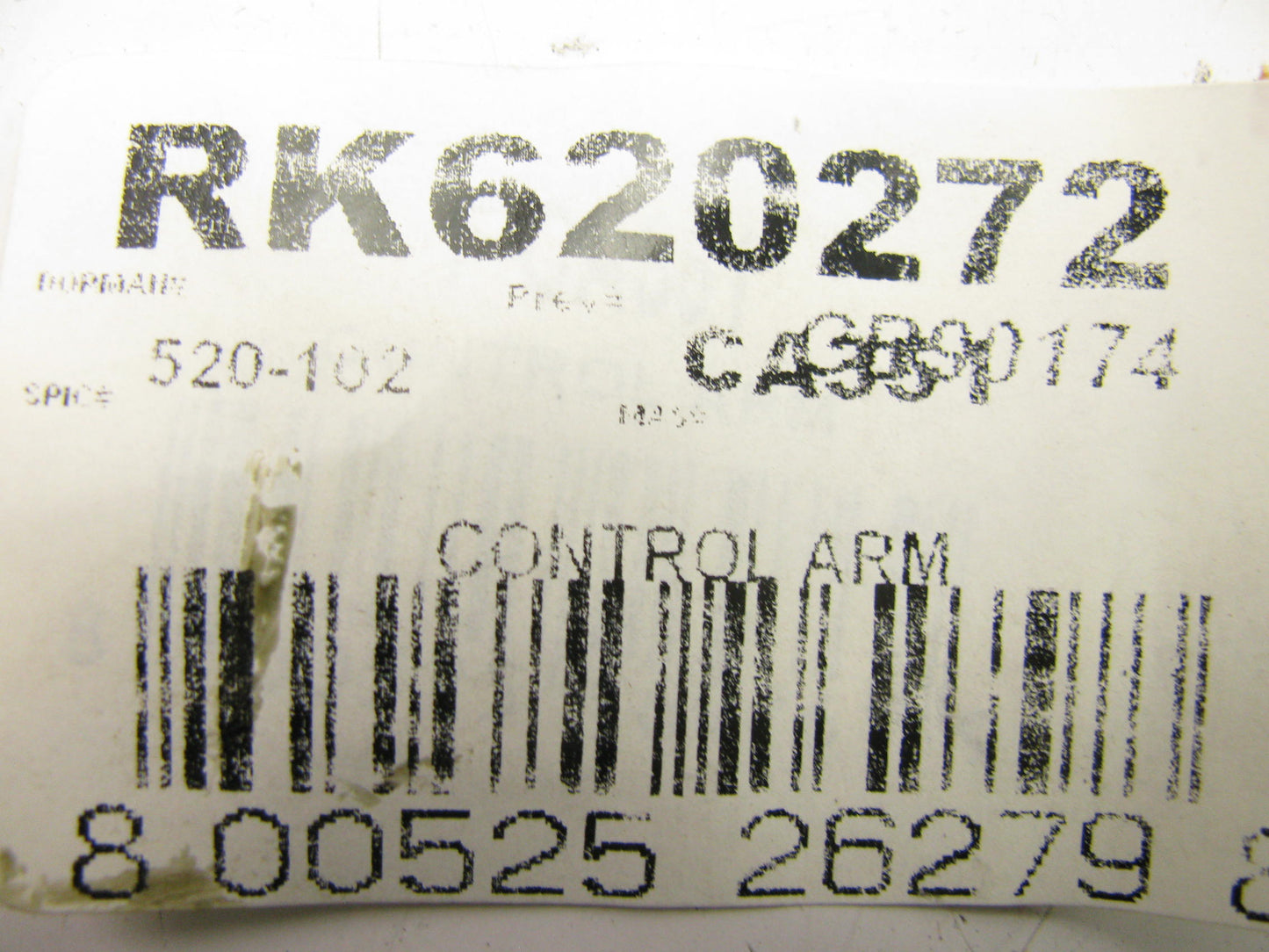 NEW - UNBOXED RK620272 Suspension Control Arm And Ball Joint - Front Right Lower