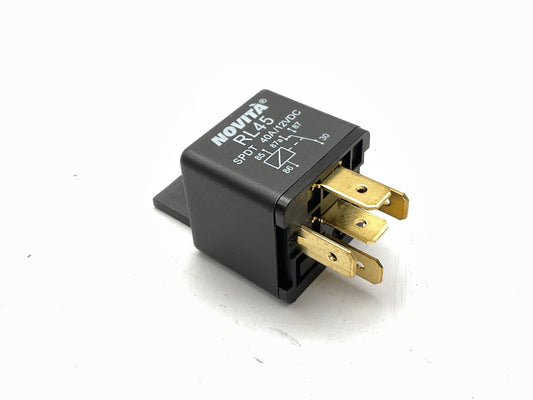 NEW - UNBOXED NOVITA RL45 5 Terminals 1-Pole Double Throw 480W, 40A 12VDC Relay