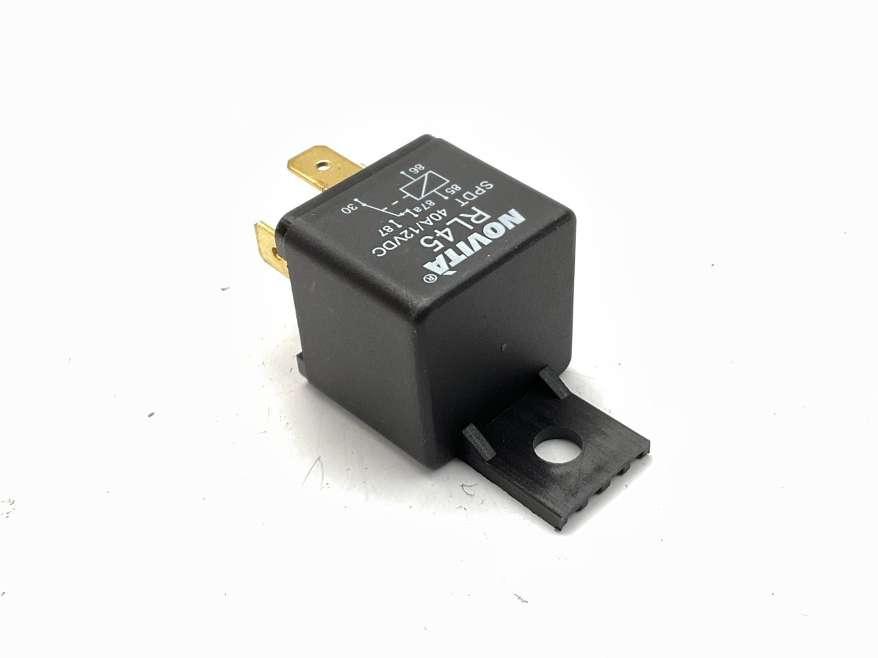 NEW - UNBOXED NOVITA RL45 5 Terminals 1-Pole Double Throw 480W, 40A 12VDC Relay