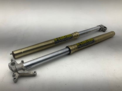 CORE - 2005-2012 Suzuki RMZ450 Fork Front Suspension Spring Lugs Upper Lower SET