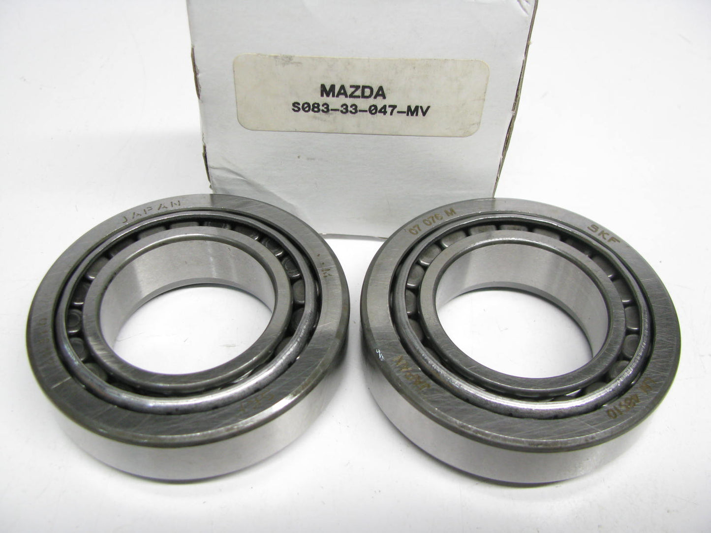 (2) Mazda S083-33-047-MV Front Inner Wheel Bearings 1987-1993 Mazda B2300, B2600