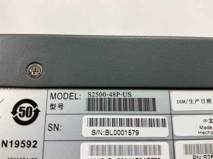 *PARTS / REPAIR ONLY* - (2) Aruba S2500-24P-US PoE S2500 Mobility Access Switch