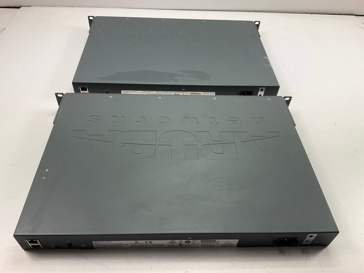 *PARTS / REPAIR ONLY* - (2) Aruba S2500-24P-US PoE S2500 Mobility Access Switch