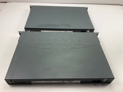 *PARTS / REPAIR ONLY* - (2) Aruba S2500-24P-US PoE S2500 Mobility Access Switch