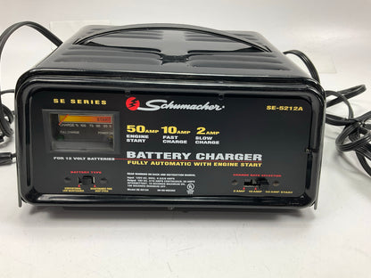 NEW UNBOX Schumacher SE5212A Automatic Battery Charger 12V 2/10/50Amp Eng Start