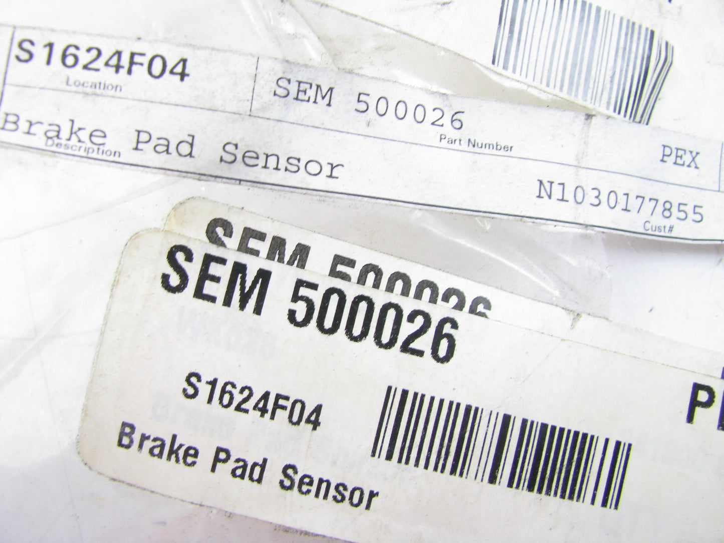 NEW OUT OF BOX - SEM500026 FRONT Brake Pad Wear Sensor 98039900 PWS158