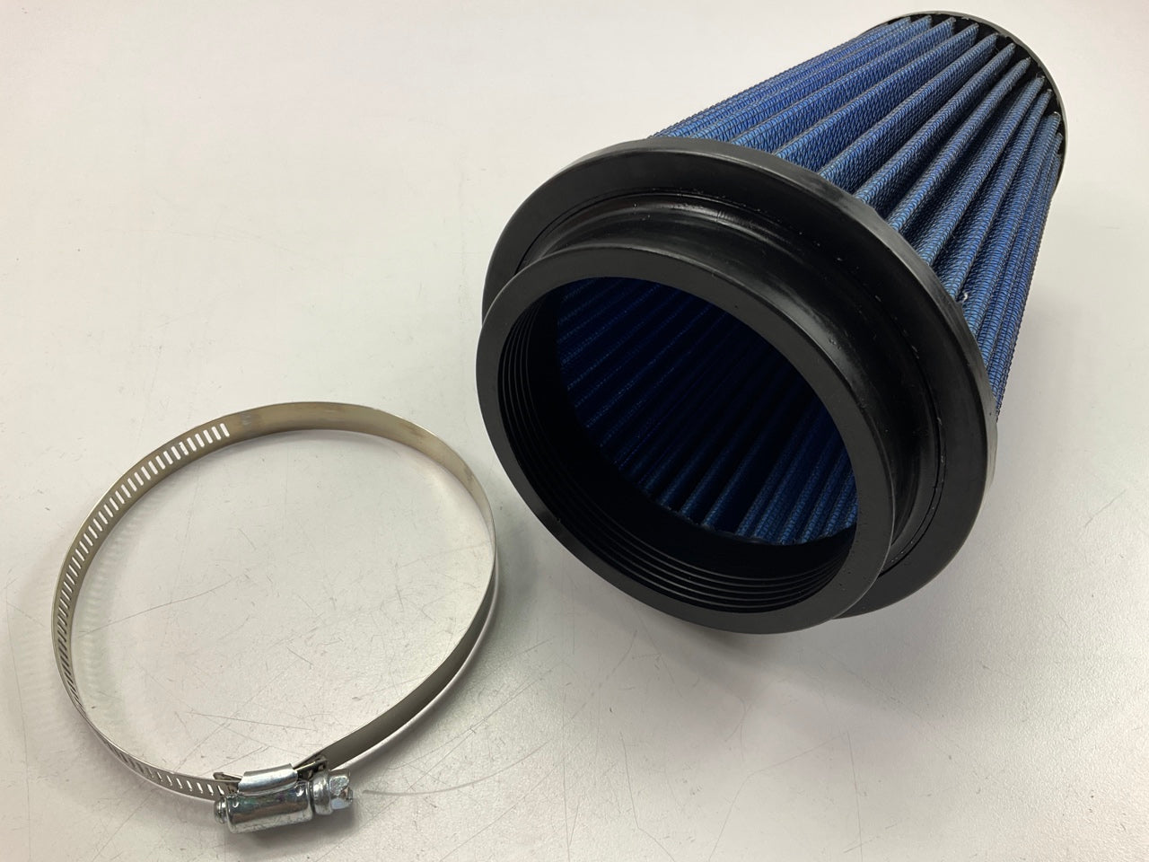 PLAIN BOX - Volant 5114 BLUE CAI High Flow Air Filter, 3.5'' Inlet,  7'' Tall