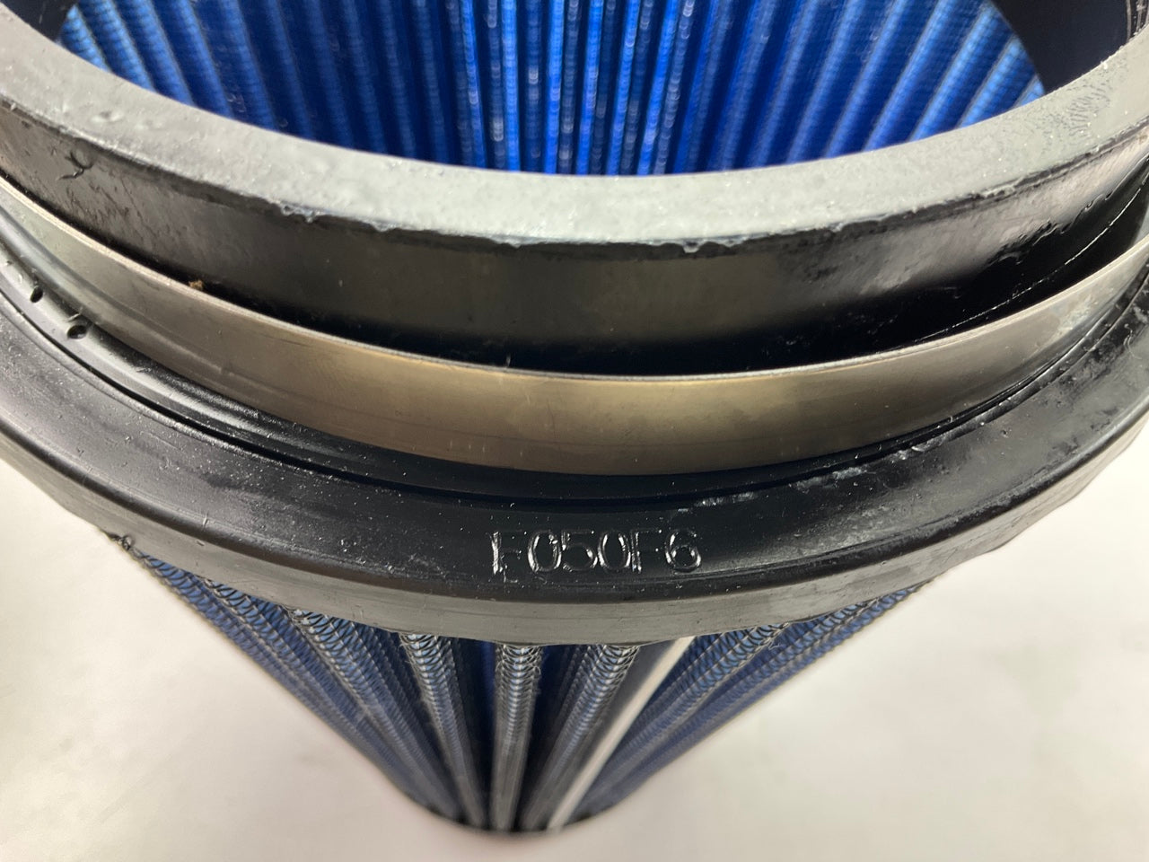 Replacement MaxFlow Round Blue Air Filter 5'' ID Inlet, 8'' Tall For Volant 5118