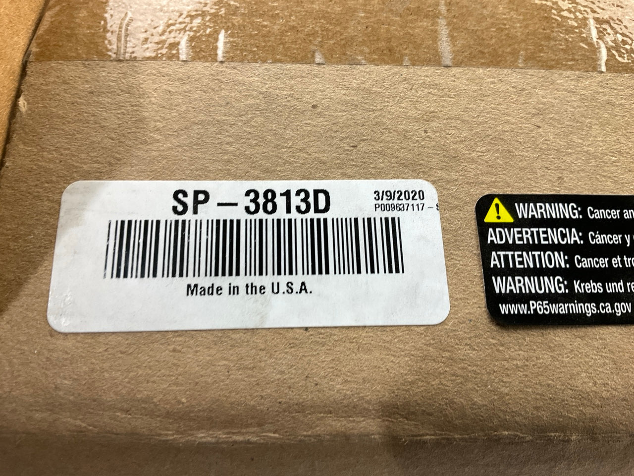 NEW - UNBOXED SP-3813D Maxflow Tapered Air Filter, 3'' Flange, 6'' Base X 6'' High