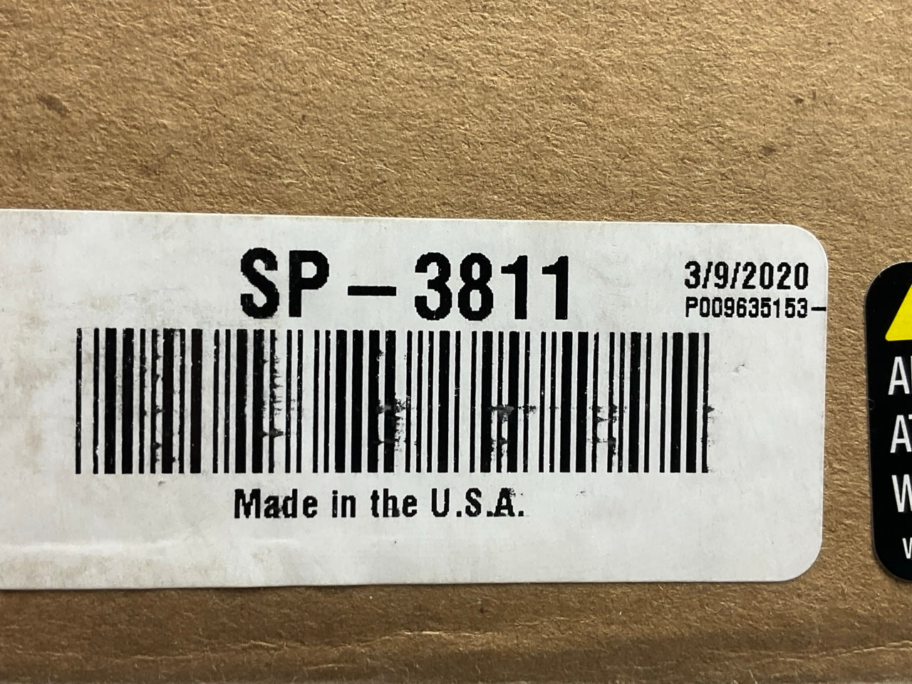 NEW - UNBOXED SP3811 Maxflow Replacement Air Filter 5'' Flange, 6.5'' Base X 8'' H