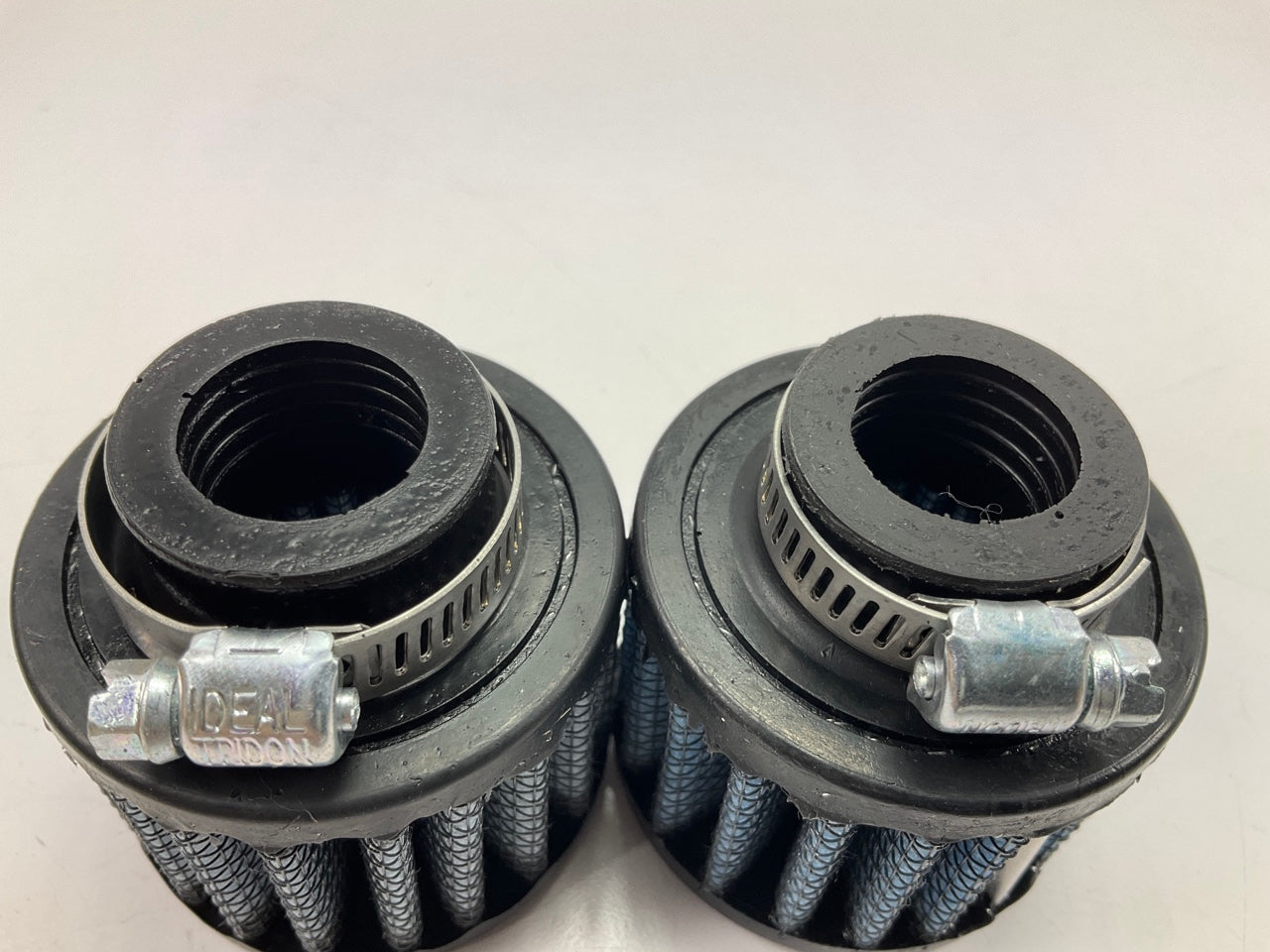 (2) PLAIN BOX Crankcase Breather Element Filter 3/4'' Inlet, 2'' H For Volant 5127