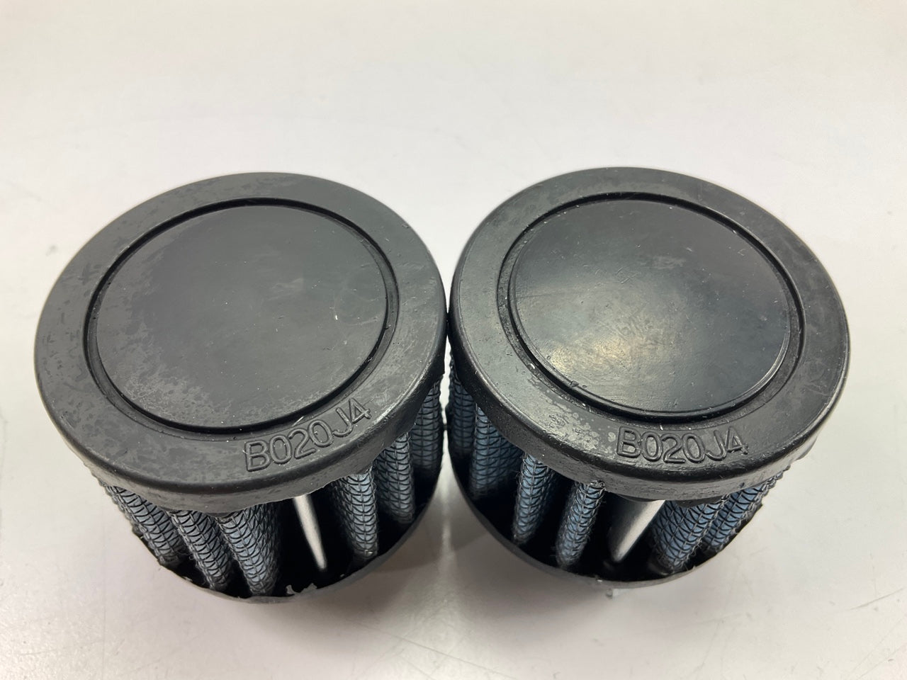 (2) PLAIN BOX Crankcase Breather Element Filter 3/4'' Inlet, 2'' H For Volant 5127