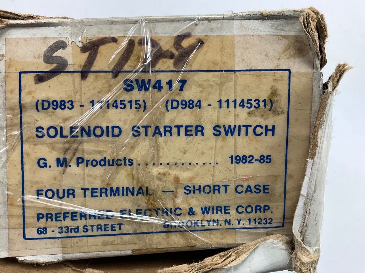 NEW UNBOXED ST128 Starter Solenoid