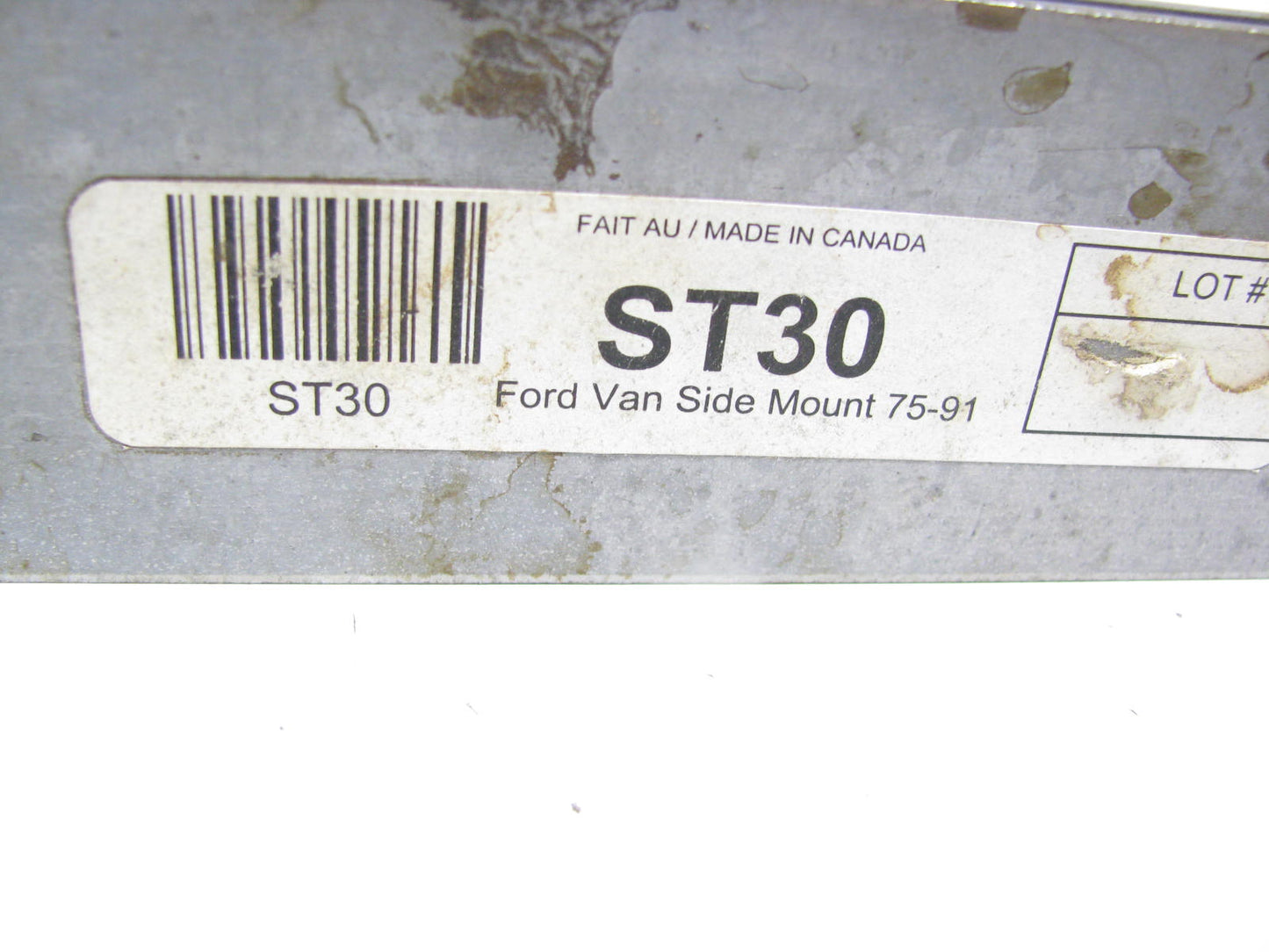 SPECTRA ST30 Fuel Gas Tank Straps - 1975-1990 Ford E-150 Econoline Van