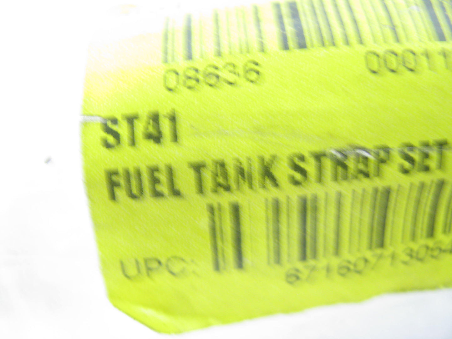 NEW - OUT OF BOX ST41 Fuel Tank Straps