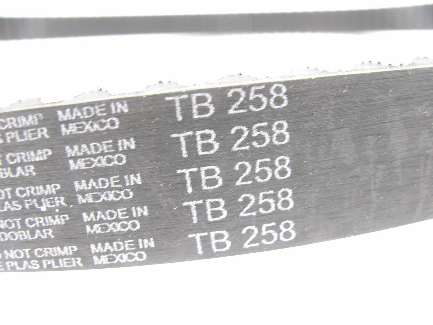 PRIVATE LABEL - TB258 Engine Timing Belt For 1995-1997 Contour Mystique 2.0L-L4