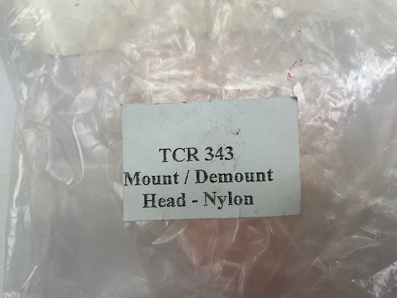 NEW - UNBOXED TCR343 Red Mount / Demount Head For Hunter Tire Changers