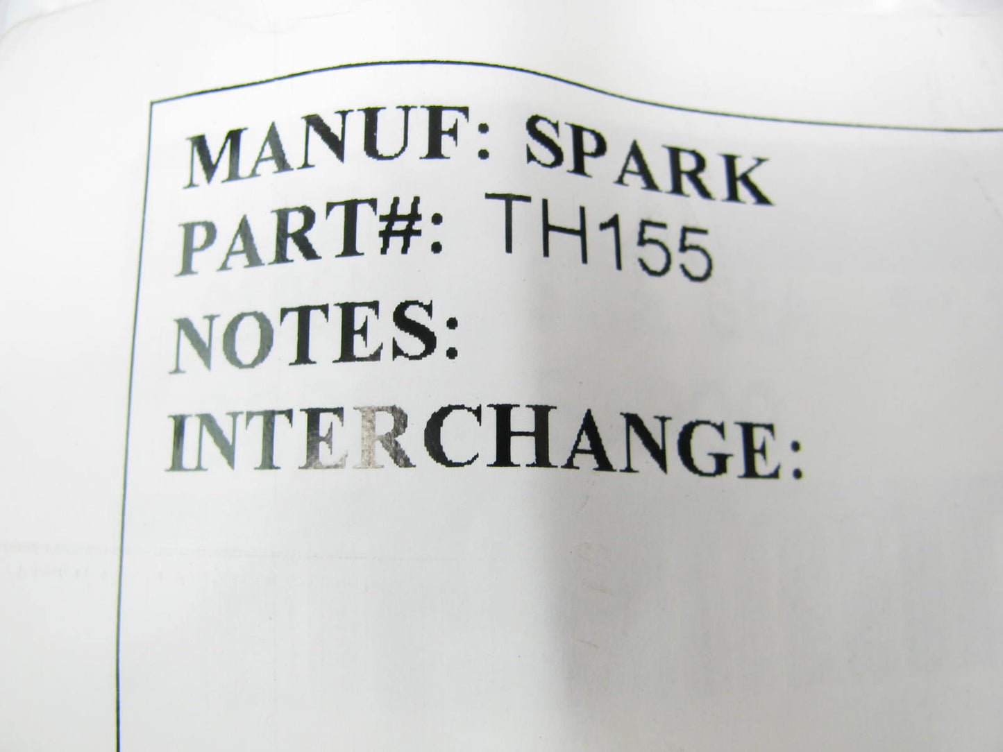 NEW - OUT OF BOX - TH155 Carburetor Choke Thermostat