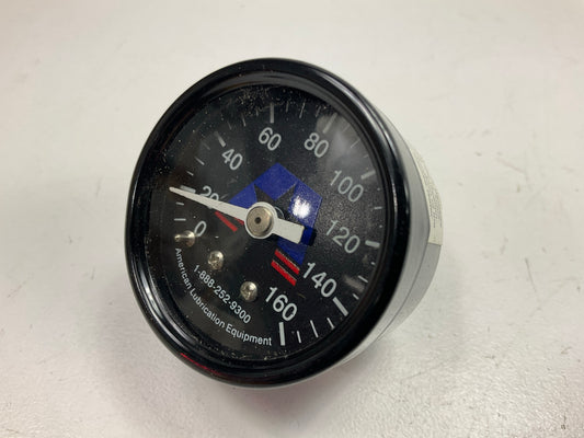 NEW American Lubrication TIM-220 1/8'' NPT (M) Polycarbonate Air Gauge