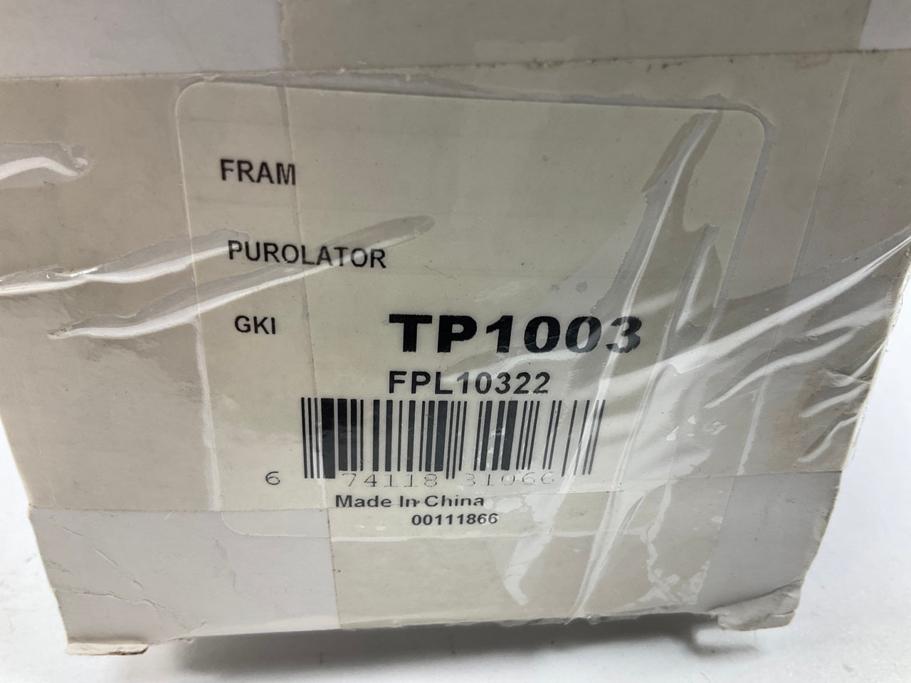 (4) NEW - UNBOXED TP1003 Fuel Filters
