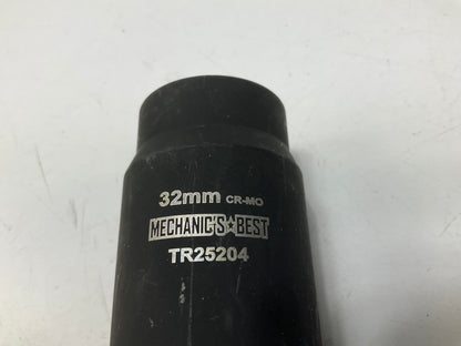 NEW - UNBOXED Mechanics Best TR25204 1/2'' Drive Axle Nut Socket, 32mm